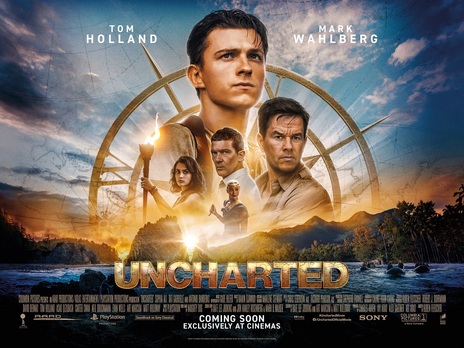 Uncharted movie poster