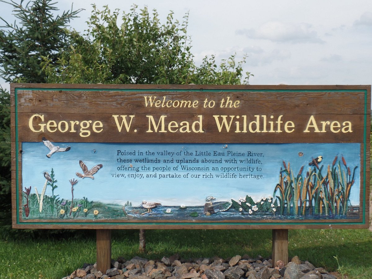 Mead Wildlife Area sign