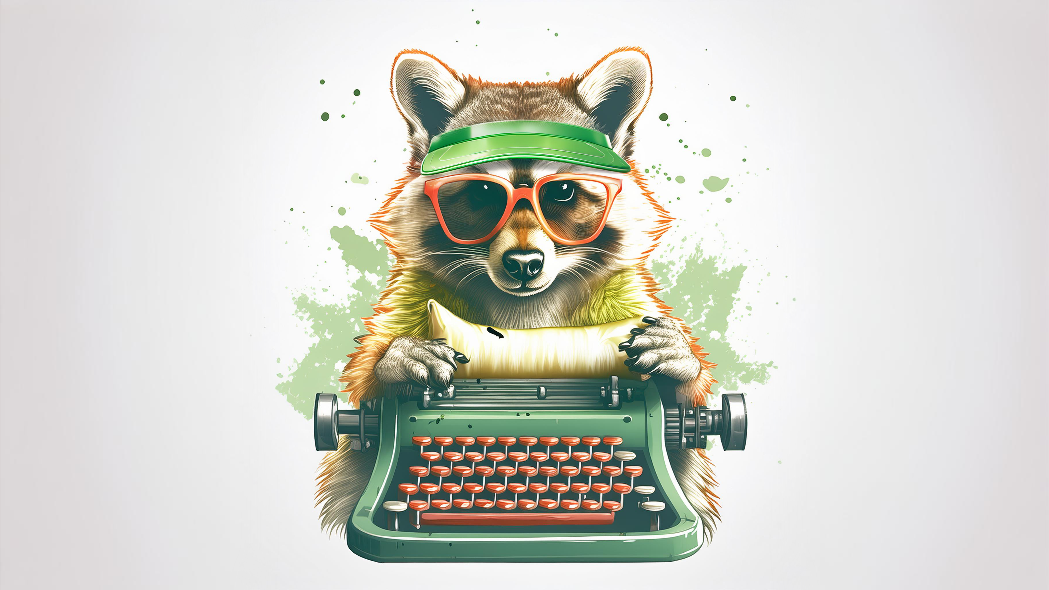 Raccoon Typing