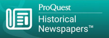 Proquest Historical Newspapers