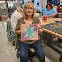 Barn Quilt Painting