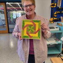 Barn Quilt Painting