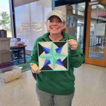 Barn Quilt Painting