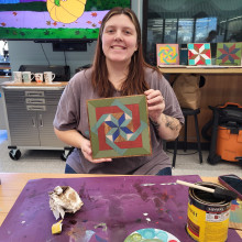 Barn Quilt Painting