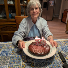 Carol Bezin Happy Birthday 79