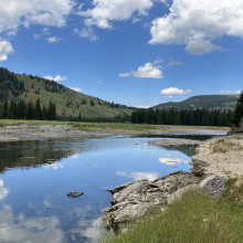 Laura Kaiser Snake River Reflections by Marmot